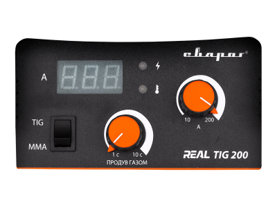 вид модели аппарат аргонодуговой сварки сварог tig 200 "real" (w223)