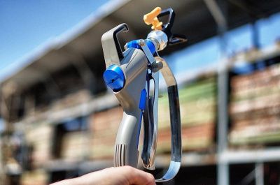 вид модели пистолет для безвоздушных окрасочных аппаратов dp-600