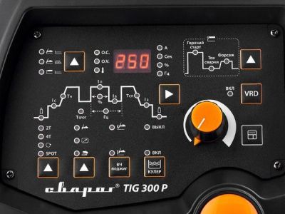 вид модели аппарат аргонодуговой сварки сварог tig 300 p "pro" (w232)