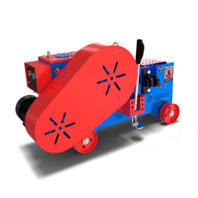 вид модели станок для резки арматуры vektor gq32