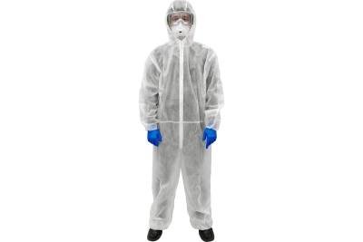 вид модели комбинезон одноразовый фригат, белый (р-р. 112-116, рост. 182-188)