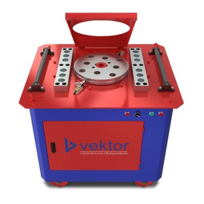 вид модели станок для гибки арматуры vektor gw32 (без доводчика)