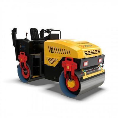 вид модели виброкаток тандемный vektor vrdr-2000