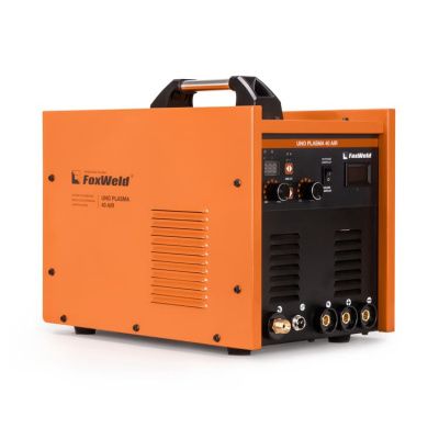 вид модели аппарат плазменной резки foxweld uno plasma 40 air со встроенным компрессором