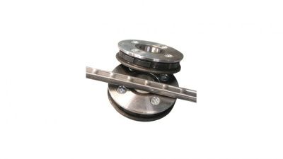 вид модели комплект роликов «плитка» на профильную трубу сечением 20х20 мм