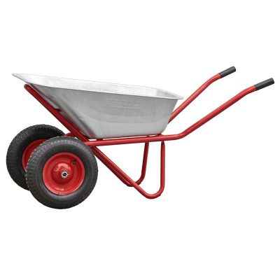 общий вид модели тачка строительная brado 2x125 profi