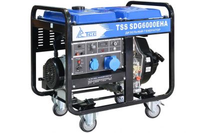 Дизель генератор TSS SDG 6000EHA вид модели дизель генератор tss sdg 6000eha