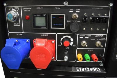 вид модели генератор сварочный бензиновый инверторный tss ggw 6.0/250ed-r3