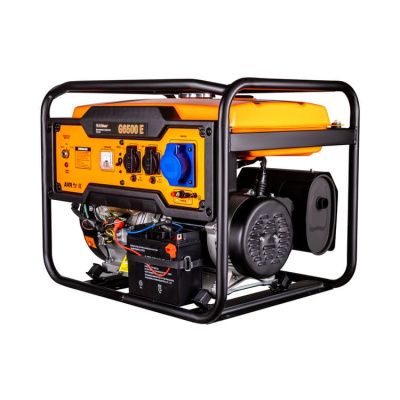 Генератор бензиновый FoxWeld Standart G6500 E вид модели генератор бензиновый foxweld standart g6500 e