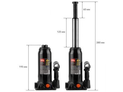 вид модели домкрат гидравлический startul auto st8019-04, 4 т, 195-380 мм