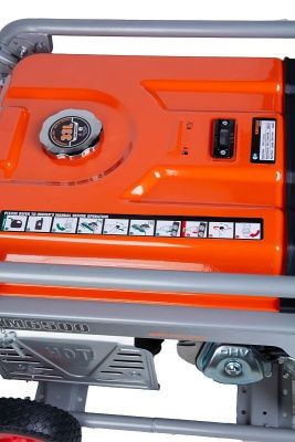 Бензиновый генератор TOR KM6500H вид модели бензиновый генератор tor km6500h