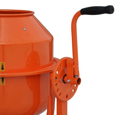 вид модели бетономешалка skiper см-70