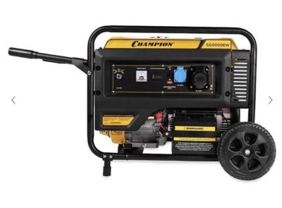 Генератор бензиновый Champion GG5000EW вид модели генератор бензиновый champion gg5000ew