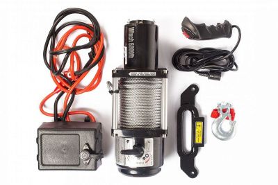 вид модели лебедка автомобильная tor 12 v p8000, 3629 кг, 28 м