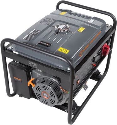 вид модели генератор бензиновый eland la7500-3