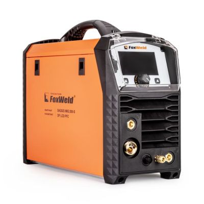вид модели сварочный полуавтомат foxweld saggio mig 200-s dp lcd pfc